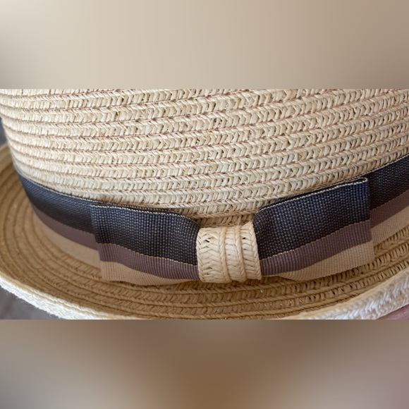 Straw fedora hat - Picture 3 of 6